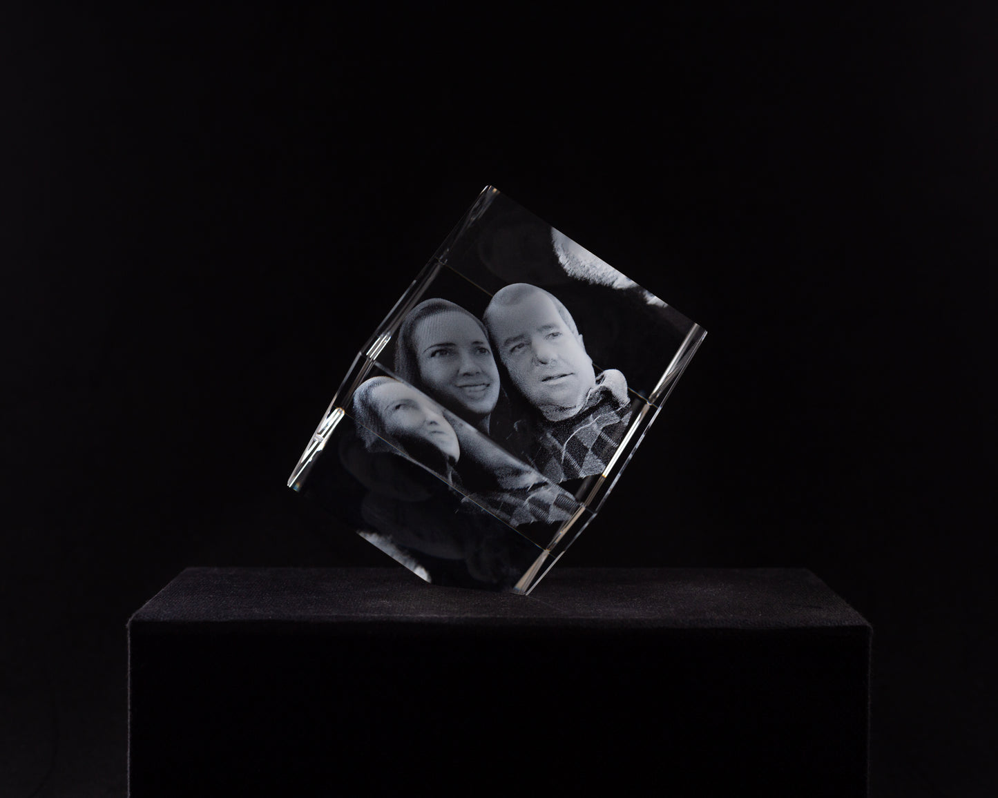 tus recuerdos favoritos en cristal 3d personalizado aniversario